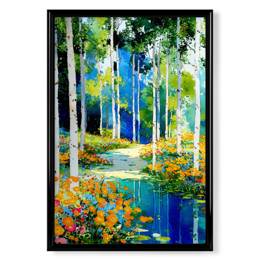 Wald von Klimt-Stil G