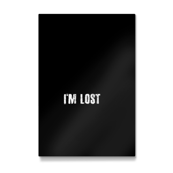 Galerie-Print "I'm Lost" 75x50 cm artboxONE