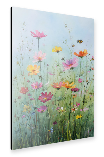 Alu-Dibond "Wiesenblumen im Sommer B (matart)" 30x20 cm artboxONE
