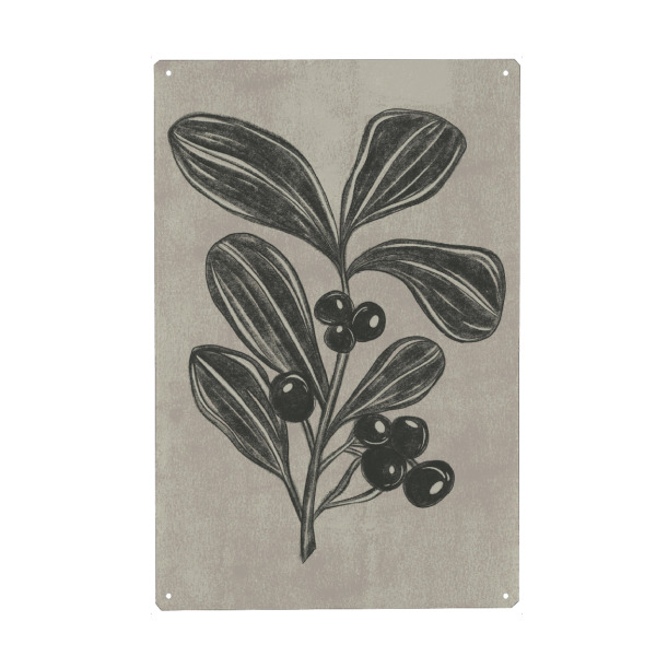 Holzbild "Winterbotanik" artboxONE - Natur,Floral,Weihnachten,Städte / Wien