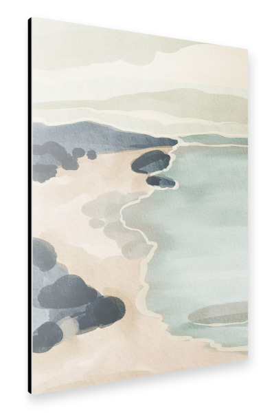 Alu-Dibond "Dreamscape seascape" 30x20 cm artboxONE