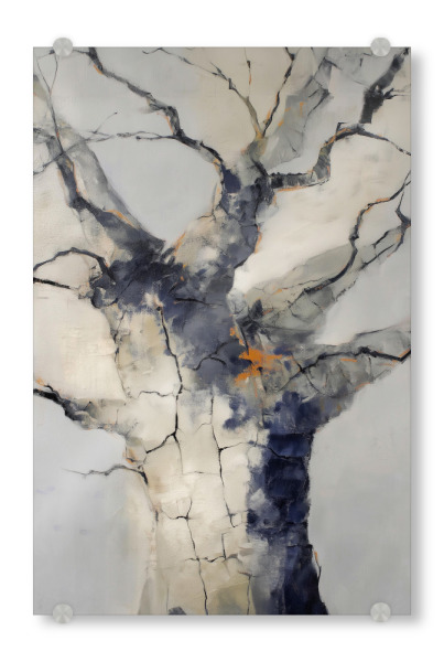 Acrylglasbild "Verwobene Baumformen" artboxONE - Natur,Abstrakt