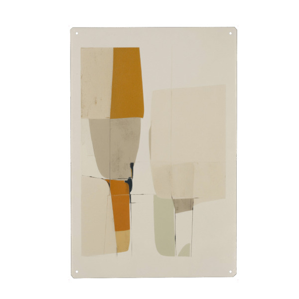 Holzbild "Geometrische Flächen Balance" artboxONE - Natur,Abstrakt,Geometrie