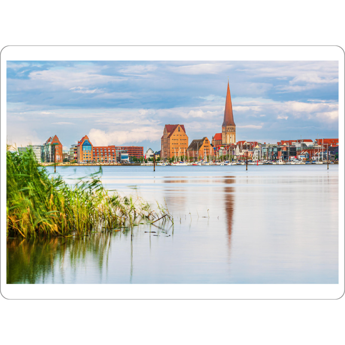 Tischset "Rostock an der Warnow" artboxONE - Natur,Reise,Architektur