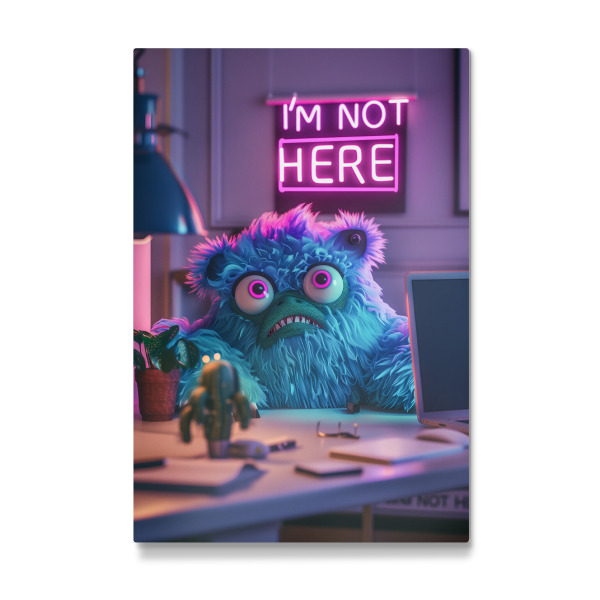Galerie-Print "Ich war nicht hier" 30x20 cm artboxONE