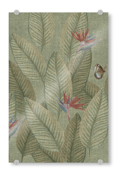 Acrylglasbild "Jungle Life Faded Tre" artboxONE - Natur,Floral