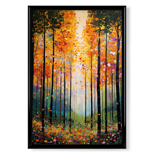 Wald A, style Klimt (matart)