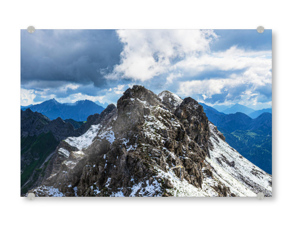 Acrylglasbild "Berggipfel im Allgäu" artboxONE - Natur,Reise