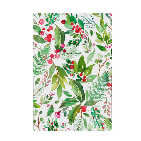 Holzbild "Winterurlaub Natur Mistel" artboxONE - Natur,Floral,Weihnachten