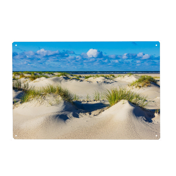 Holzbild "Dünen am Strand" artboxONE - Natur,Reise,Reise / Strand und Meer