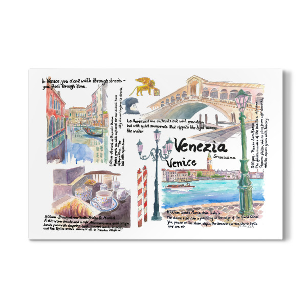 Galerie-Print "Perfekter Tag in Venedig" 30x20 cm artboxONE