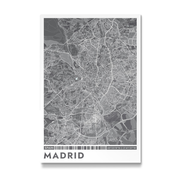 Galerie-Print "Madrid City Color" 75x50 cm artboxONE