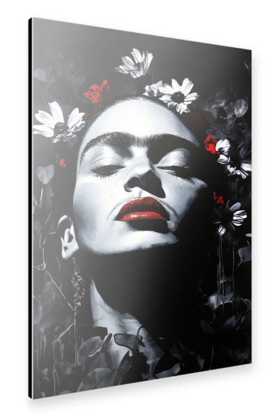 Alu-Dibond "Frida-Porträt AC" 75x50 cm artboxONE