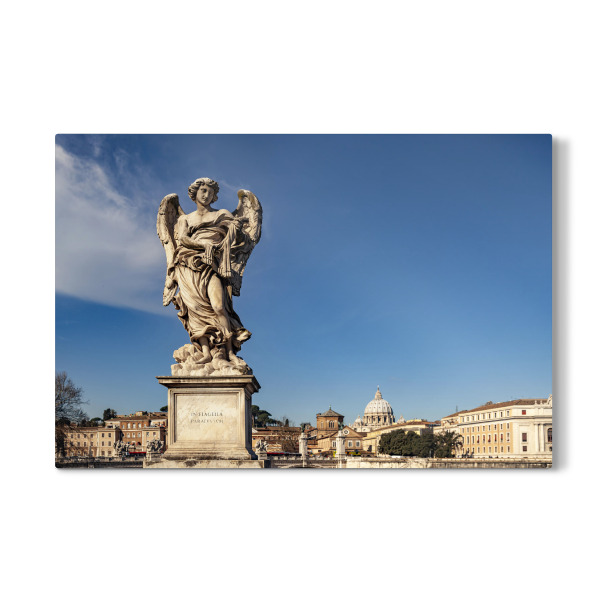 Galerie-Print "Engel und Petersdom in Rom" 30x20 cm artboxONE