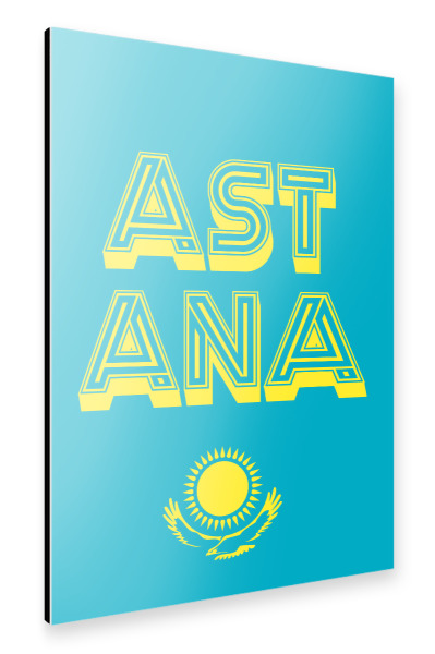 Alu-Dibond "Astana" 30x20 cm artboxONE
