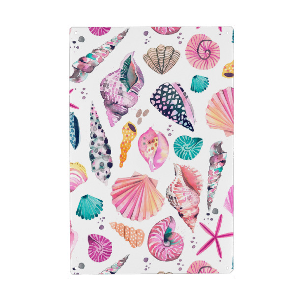 Holzbild "Muschel-Küstenozean-Strand" artboxONE - Natur,Tiere,Menschen,Fiktion,Für Mama