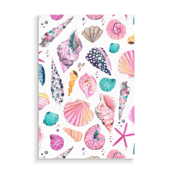 Holzbild "Muschel-Küstenozean-Strand" artboxONE - Natur,Tiere,Menschen,Fiktion,Für Mama