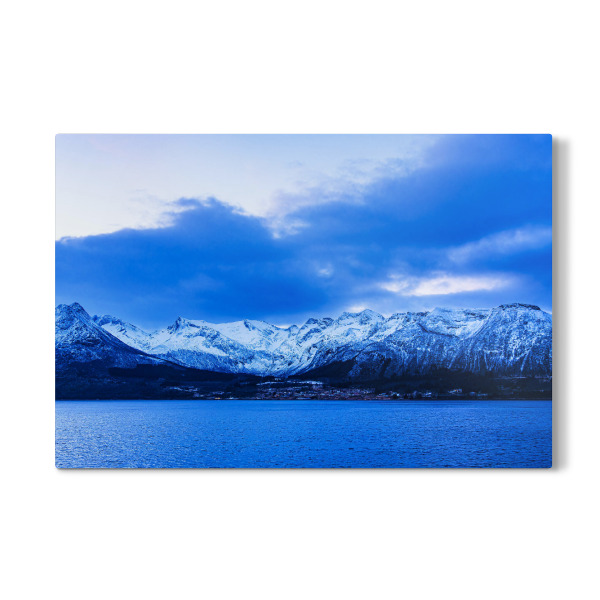 Galerie-Print "Winter nahe Ørnes in Norwegen" 30x20 cm artboxONE