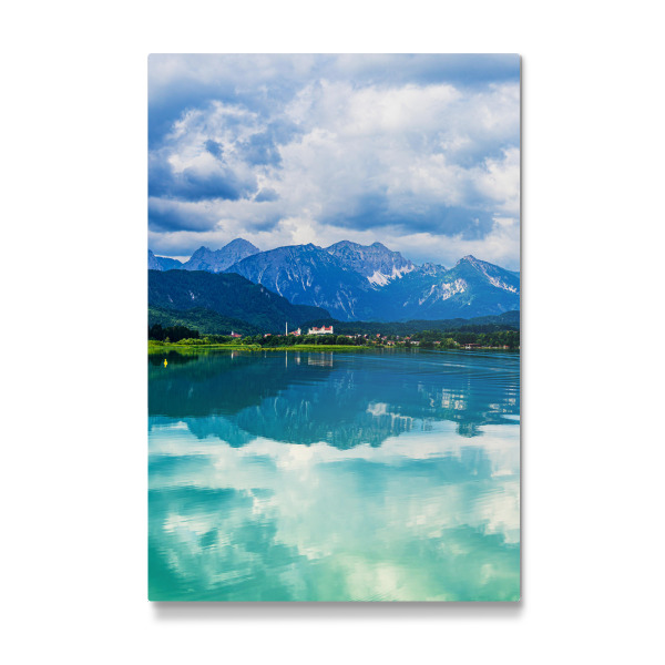 Galerie-Print "Forggensee und Füssen" 30x20 cm artboxONE