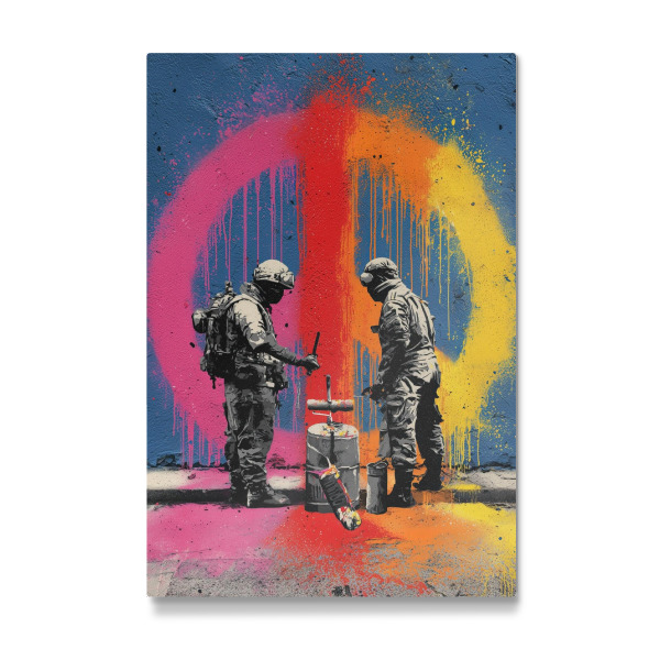 Galerie-Print "Die Kunst des Friedens" 75x50 cm artboxONE