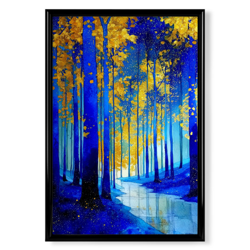 Wald von Klimt Stil B