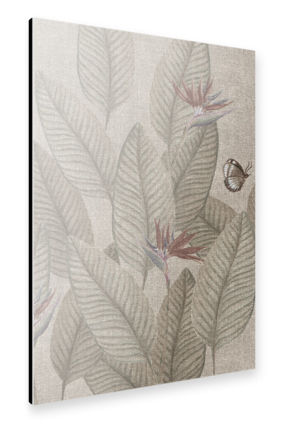 Alu-Dibond "Jungle Life gedämpftes Tre" 30x20 cm artboxONE