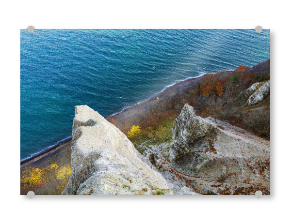 Acrylglasbild "Kreidefelsen an der Viktoriasicht" artboxONE - Natur,Reise,Reise / Strand und Meer
