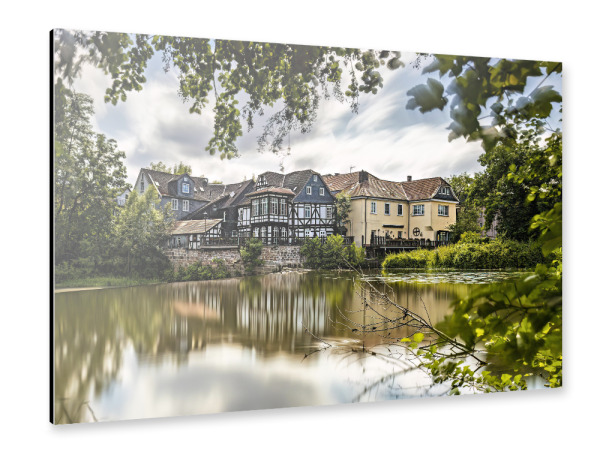 Alu-Dibond "Marburg an der Lahn" 30x20 cm artboxONE