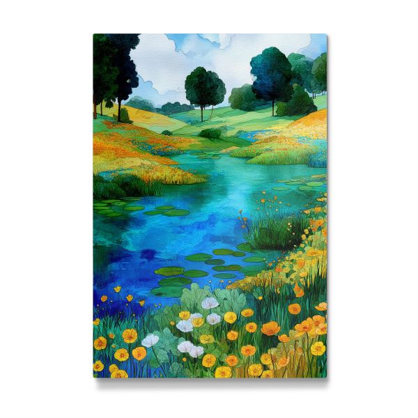 Galerie-Print "Wald im Klimt-Stil C" 30x20 cm artboxONE