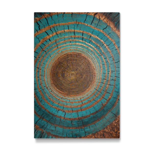 Galerie-Print "Abstraktes Baumringe" 30x20 cm artboxONE