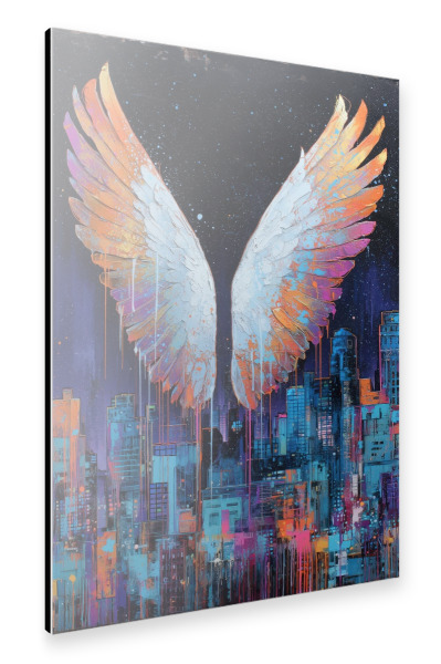 Alu-Dibond "Zwischen Himmel und Beton" 30x20 cm artboxONE