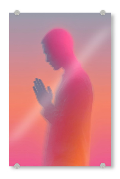 Acrylglasbild "Sanfte Einkehr" artboxONE - Menschen,Liebe