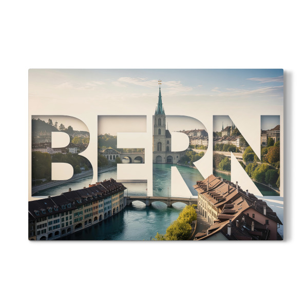 Galerie-Print "Stadt Bern Collage" 30x20 cm artboxONE