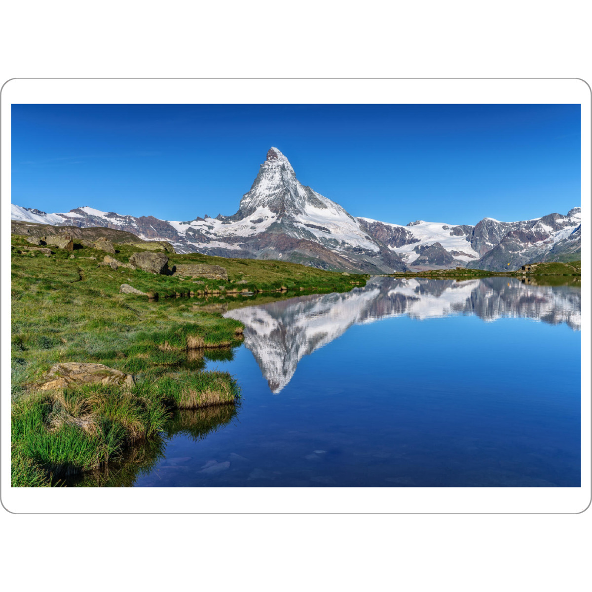 Tischset "Sommer am Matterhorn" artboxONE - Natur,Reise,Reise / Länder