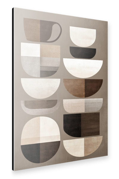 Alu-Dibond "Gefäße der Ruhe" 75x50 cm artboxONE