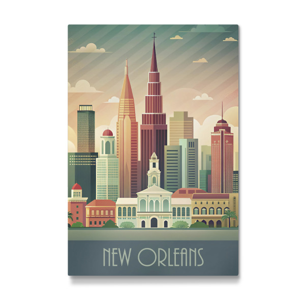 Galerie-Print "Skyline von New Orleans" 30x20 cm artboxONE