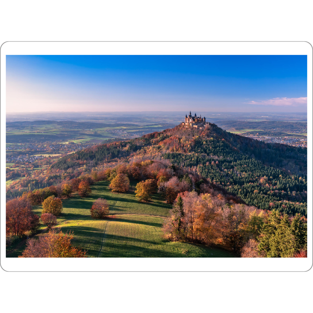 Tischset "Burghohenzollern im Herbst" artboxONE - Natur,Reise