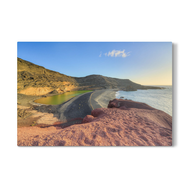 Galerie-Print "Grüne Lagune auf Lanzarote" 75x50 cm artboxONE
