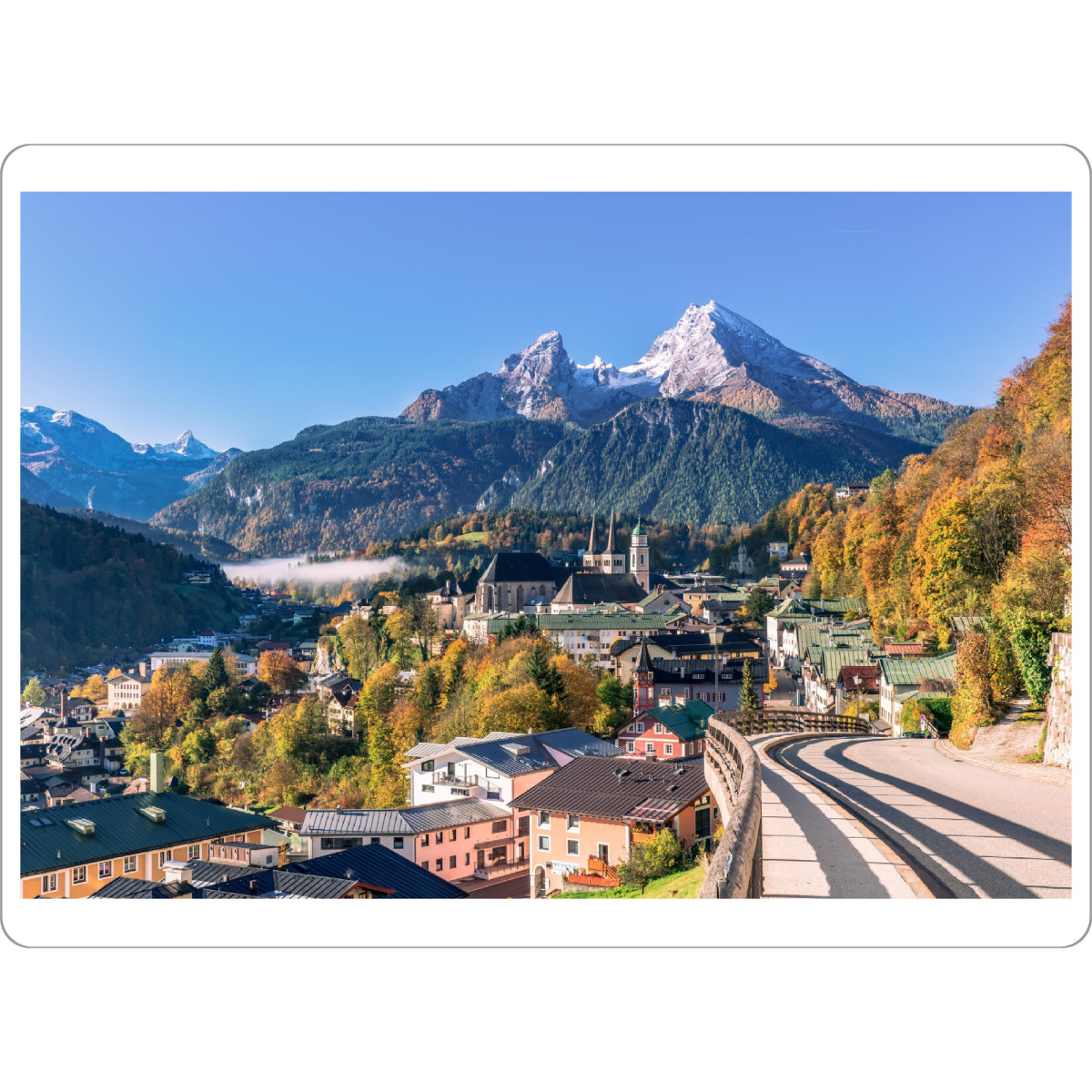 Tischset "Herbst mit Watzmannblick" artboxONE - Städte,Natur,Reise