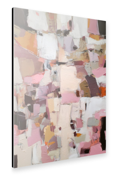 Alu-Dibond "Abstrakte Flächen Melodie" 75x50 cm artboxONE