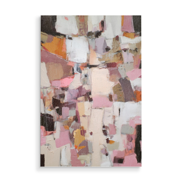 Holzbild "Abstrakte Flächen Melodie" artboxONE - Natur,Abstrakt,Geometrie