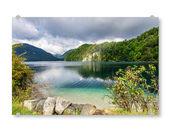 Acrylglasbild "Alpsee im Allgäu" artboxONE - Natur,Reise