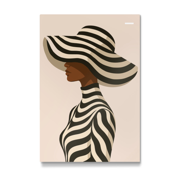 Galerie-Print "Elegance in Stripes minimalist" 75x50 cm artboxONE