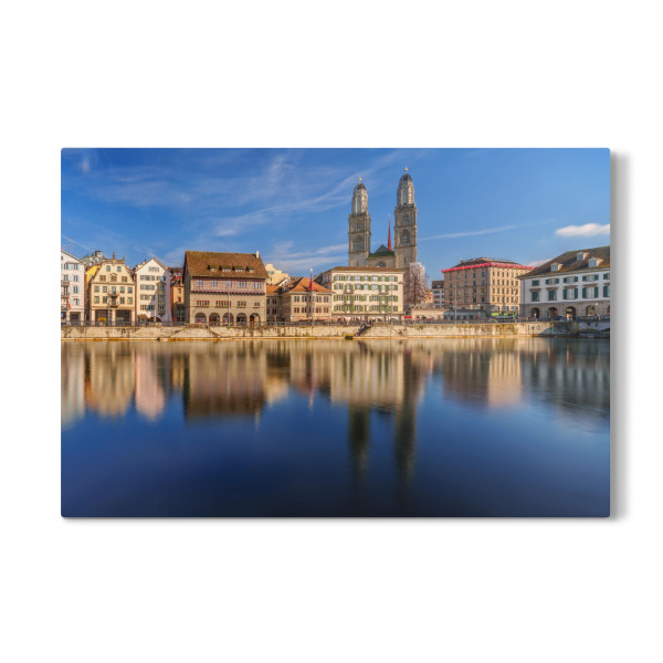 Galerie-Print "Zürich Altstadt" 75x50 cm artboxONE