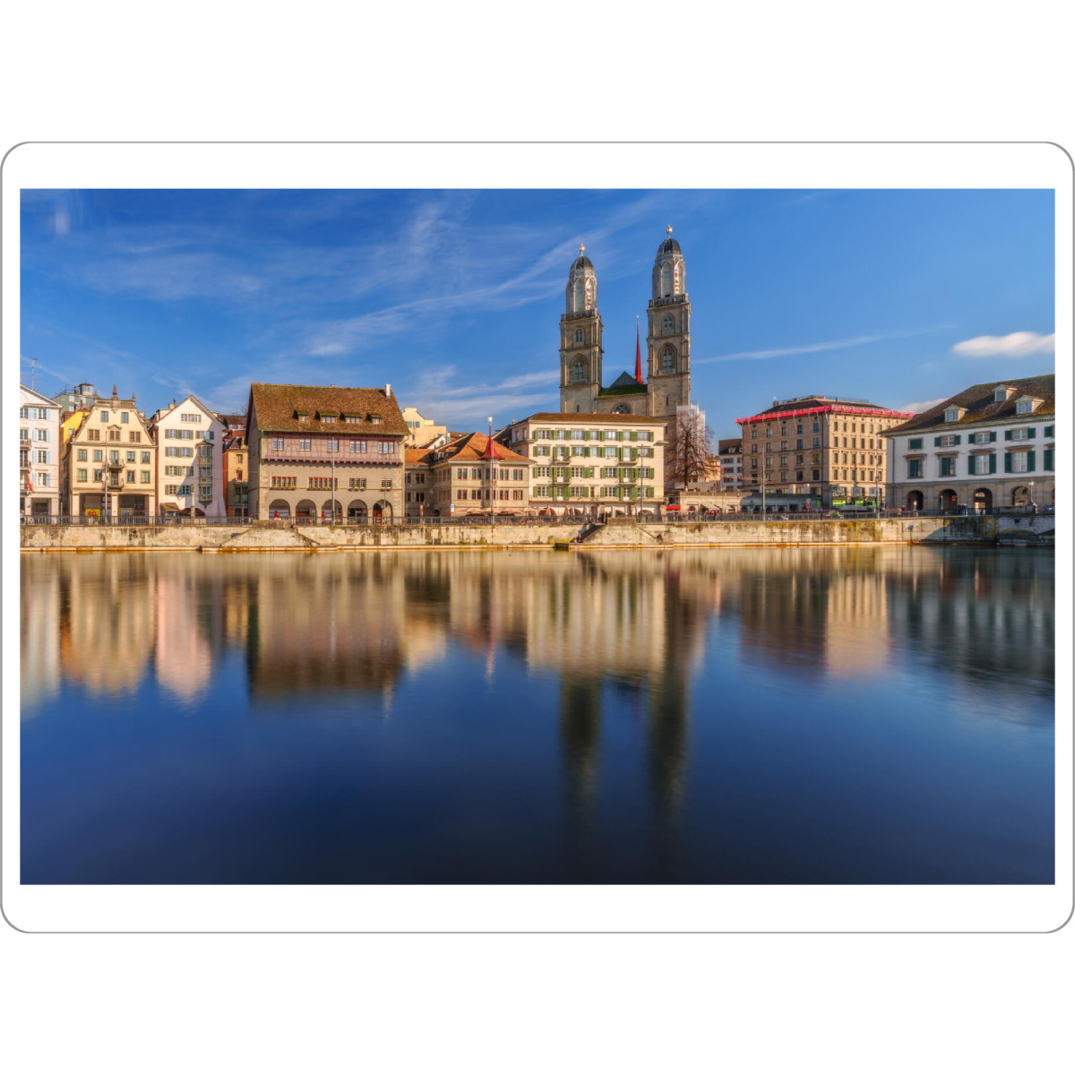 Tischset "Zürich Altstadt" artboxONE - Reise,Architektur,Reise / Länder,Städte / Zürich