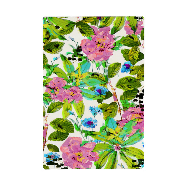 Metall Poster "The Garden, Unscripted" artboxONE - Natur,Floral - Floral,Botanical,Nature,Flowers,Garden - Blechschild