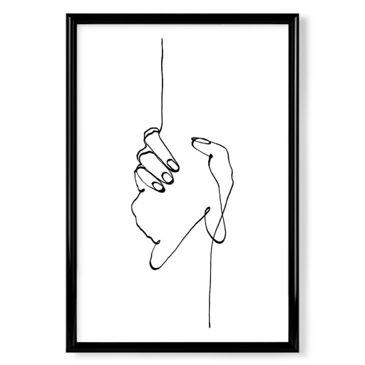 Line ARt // Helping hands