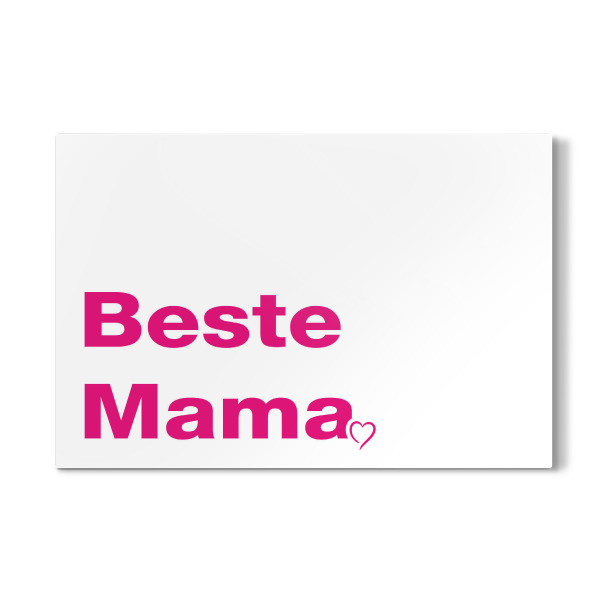 Galerie-Print "Mama ist die Beste" 30x20 cm artboxONE