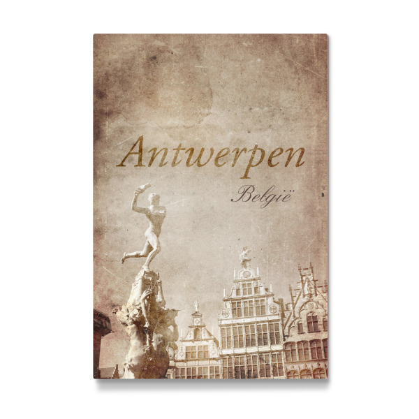 Galerie-Print "Antwerpen retro travel" 30x20 cm artboxONE