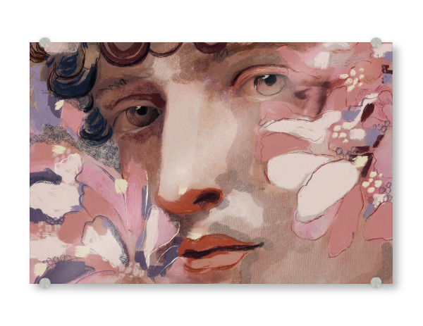 Acrylglasbild "Floral Reverie (Four)" artboxONE - Floral,Abstrakt,Menschen